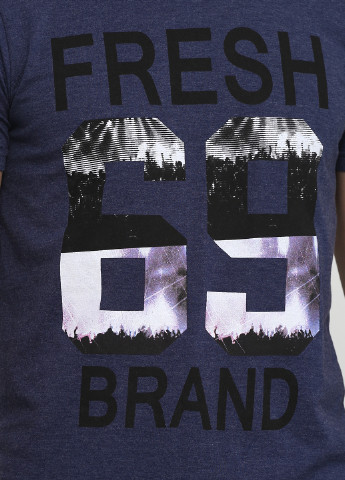 Темно-синяя футболка Fresh Brand
