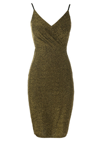 Золотий коктейльна плаття, сукня футляр LOVE REPUBLIC