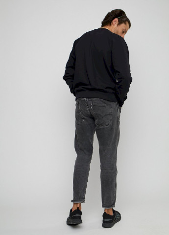Свитшот мужской YAPPI - крой рисунок черный кэжуал - (250563802)