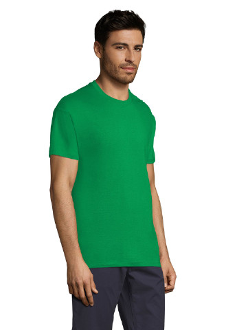 Зеленая футболка Sol's