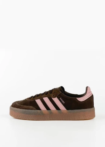 Кроссовки JI2744 adidas Sambae Dark Brown Wonder Mauve коричневые всесезоны (341248953)