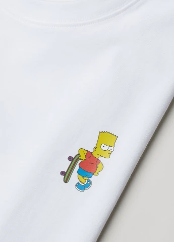 Белая футболка H&M