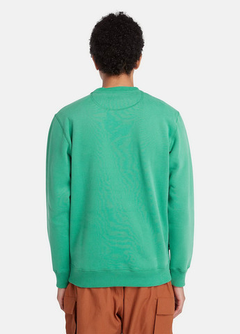 Світло-зелений світшот Timberland напис вишивка (327485663)