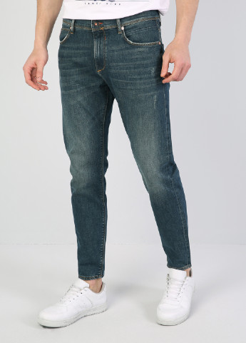 Джинсовые демисезонные зауженные джинсы Colin's