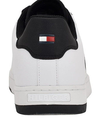 Черно-белые демисезонные кроссовки Tommy Hilfiger