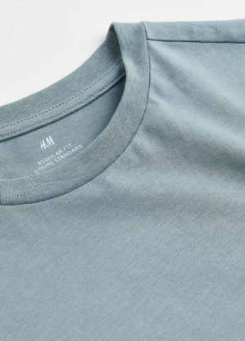 Сіро-голубий футболка H&M
