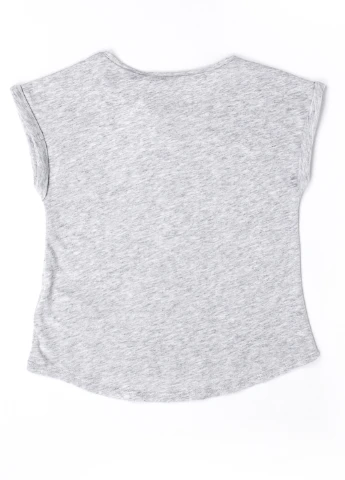 Серая летняя футболка H&M