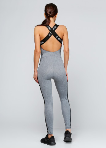 Комбинезон Designed for fitness комбинезон-брюки однотонный серый спортивный