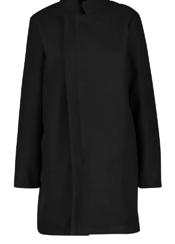 Чорне демісезонне Пальто Boohoo