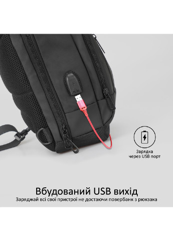 Рюкзак для ноутбука TrekPack-SB 13" Promate trekpack-sb.black (202118087)
