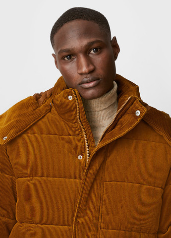 Коричнева зимня куртка C&A