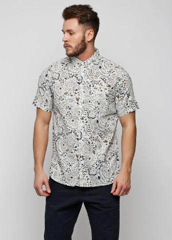 Цветная кэжуал рубашка с абстрактным узором Element с коротким рукавом