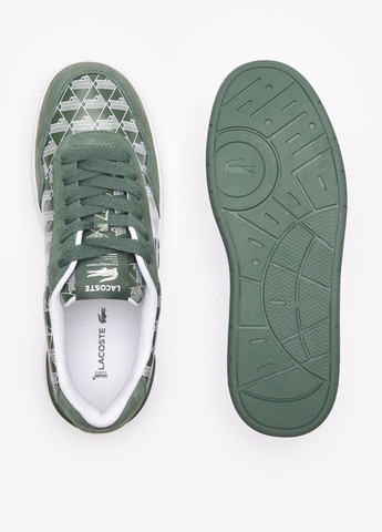 Зеленые демисезонные кроссовки Lacoste