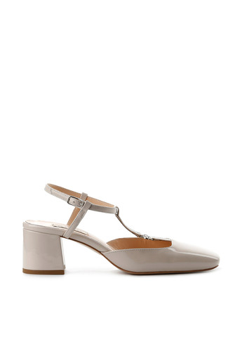 Le'BERDES Туфли т-страп молочный з натуральная кожа, украина — лето (294097533)