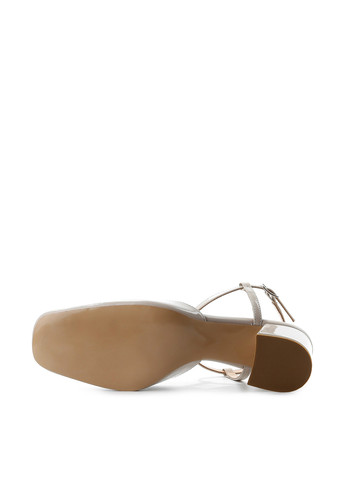 Le'BERDES Туфли т-страп молочный з натуральная кожа, украина — лето (294097533)