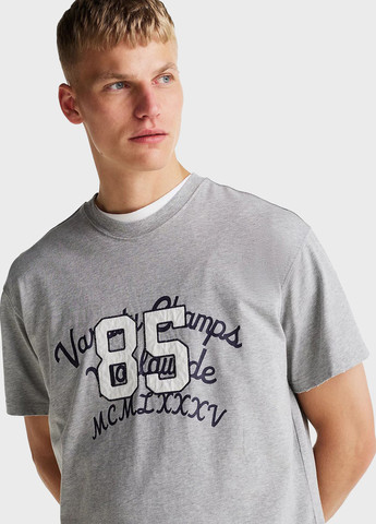 Сіра футболка Tommy Jeans