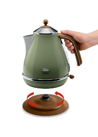 Электрочайник KBOV 2001.GR Delonghi (239500120)