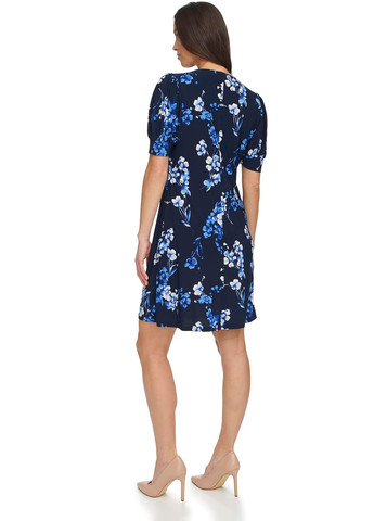 Синя кежуал сукня Tommy Hilfiger з квітковим принтом