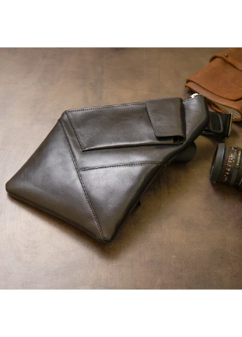Чоловіча шкіряна сумка 21х31х1,5 см Grande Pelle (253490437)