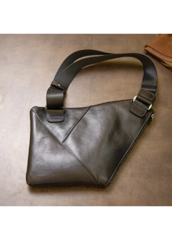 Чоловіча шкіряна сумка 21х31х1,5 см Grande Pelle (253490437)
