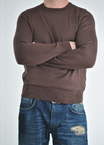 Темно-коричневий демісезонний джемпер джемпер Berta Lucci