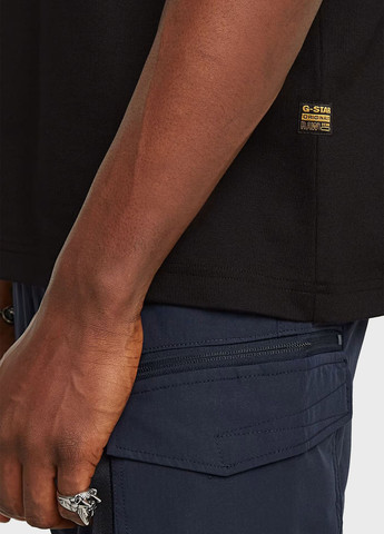 Чорна футболка G-Star Raw