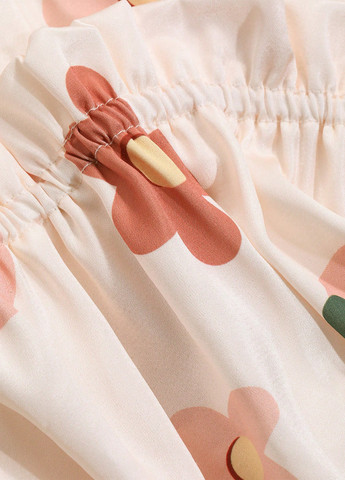 Кремовая всесезон пижама (лонгслив, брюки) лонгслив + брюки SHEIN