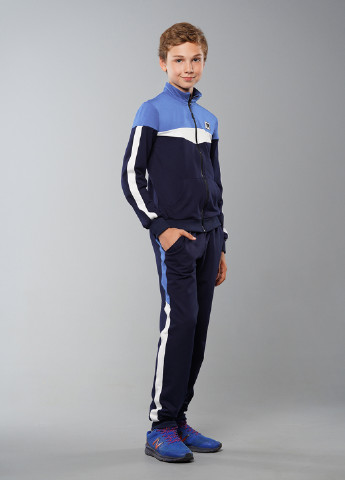 Блакитний демісезонний блакитний демісезонний спортивний костюм з логотипом брючний Sinthia