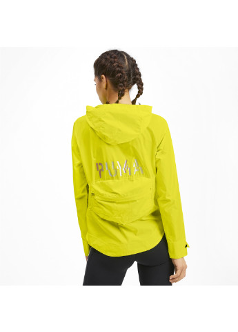 Желтая демисезонная ветровка shift packable jacket Puma