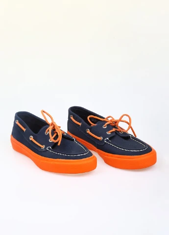 Темно-синие мокасины Sperry
