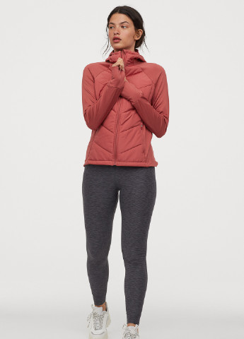 Светло-бордовая демисезонная куртка H&M