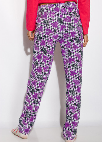 Малиновая всесезон пижама (лонгслив, брюки) лонгслив + брюки Time of Style