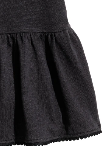 Чёрное платье H&M (183621876)