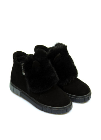 Черные кэжуал зимние ботинки Foletti Kids
