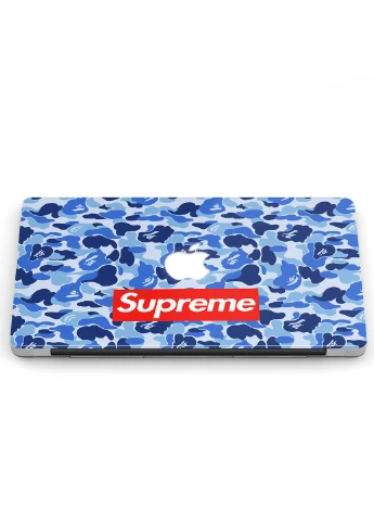 Чохол пластиковий для Apple MacBook Pro 13 A1278 Синій Бейп (Blue Bape) (6347-1897) MobiPrint (218506352)