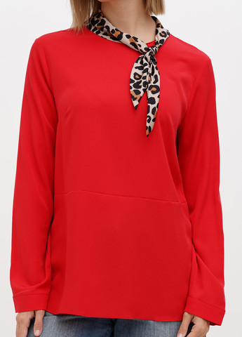 Красная блуза Sassofono Club