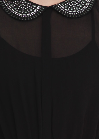 Черное кэжуал платье Fornarina однотонное
