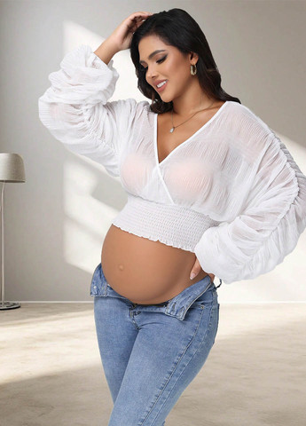 Топ для вагітних SHEIN (366268432)