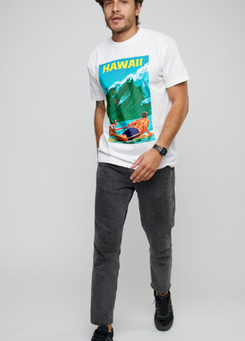 Белая футболка мужская YAPPI