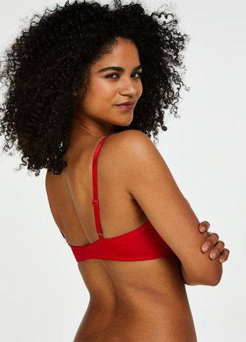 Красный бюстгальтер Hunkemoller без косточек полиамид