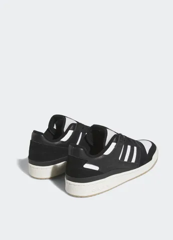 Чорно-білі кросівки id6857 демісезон adidas Forum Low Classic Originals