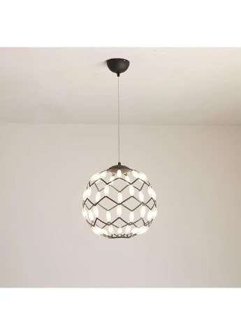 Люстра стельова LED D1289/400-bk-k Чорний 42х40х40 див. Sunnysky (253528023)