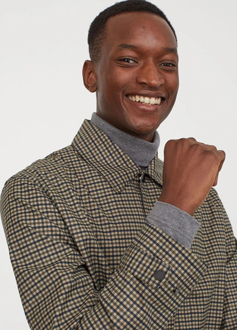 Плащ H&M на кнопках прямий (304283727)