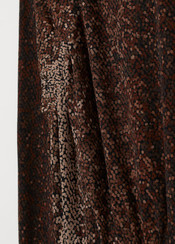 Коричнева кежуал сукня H&M тай-дай