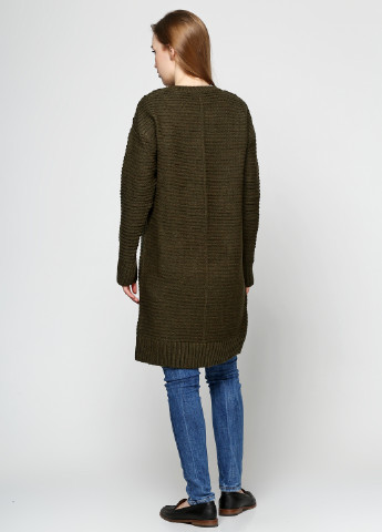 Темно-зелений зимовий джемпер джемпер Nefise