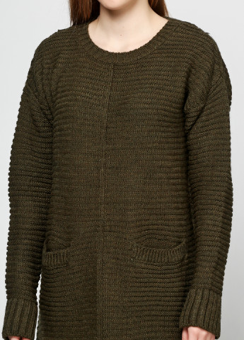 Темно-зелений зимовий джемпер джемпер Nefise