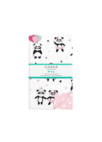 Комплект детского постельного белья PANDA LOVE ROSE DOTS Cosas (251110825)