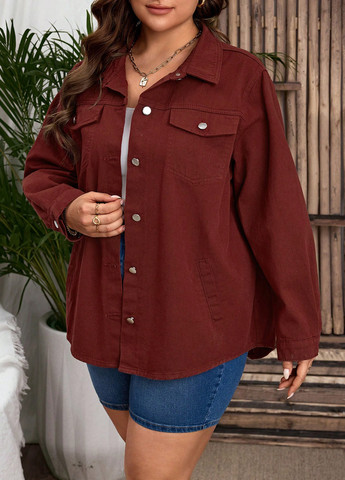 Куртка-рубашка SHEIN (367436160)