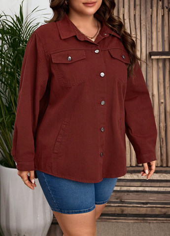 Куртка-рубашка SHEIN (367436160)