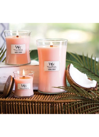 Ароматическая свеча в стекле Mini Coastal Sunset 85 г (98049E) WoodWick (227516056)